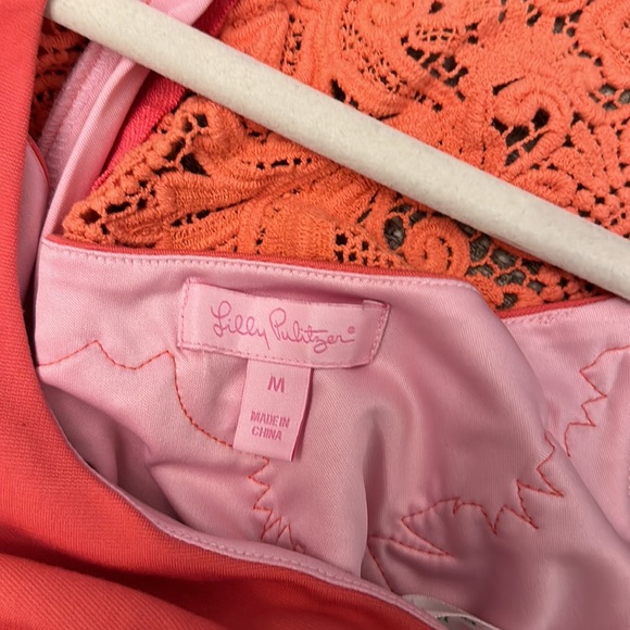 Lilly Pulitzer Coral Dress - Picture 4 of 4